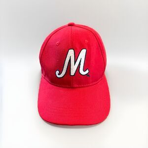 Di Sports Group Mens Red MiLB Memphis Redbirds Adjustable Strapback Hat Cap